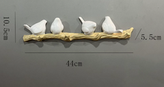 Nordic Style Bird Wall Hook for Clothing and Accessories