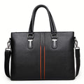 Leather Tote and Crossbody Bag - LARUNVIK
