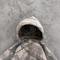 Sweat à capuche rétro camouflage urbain