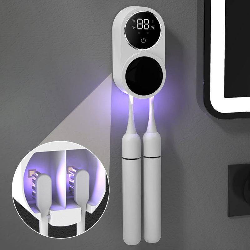 Smart UVC Toothbrush Sanitizer and Dryer Wall-Mounted - LARUNVIK
