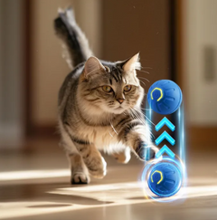 Balle interactive intelligente pour chien