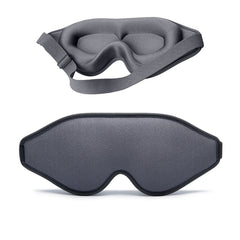 Masque de sommeil 3D en mousse à mémoire de forme naturelle pour plus de confort