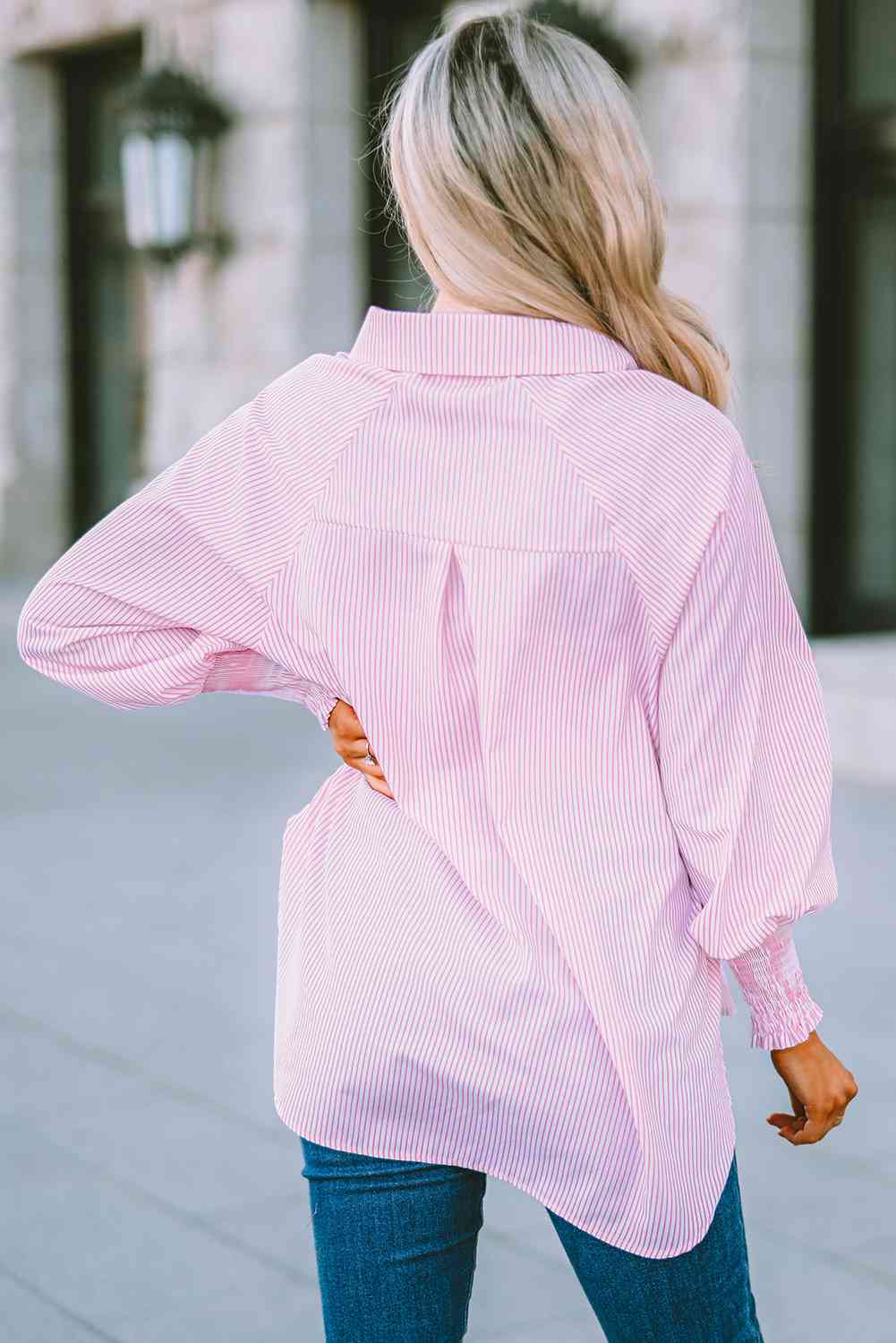 Fernanda Lantern Sleeve Shirt - LARUNVIK