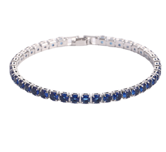 Parure de bracelets de tennis Hip Hop 4.0 Micro Zircon