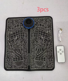 Tapis de massage de pieds rechargeable