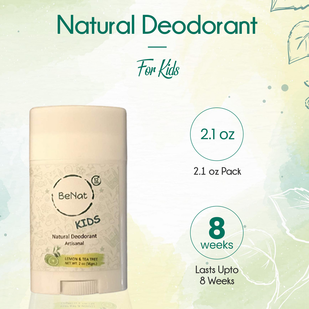 All-Natural Deodorant for Kids & Teens - LARUNVIK