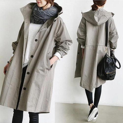 Autumn Chic Women's Trench Coat