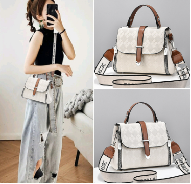 Whiskey Leather Bag - Stylish Korean Tote (Single Item) - LARUNVIK