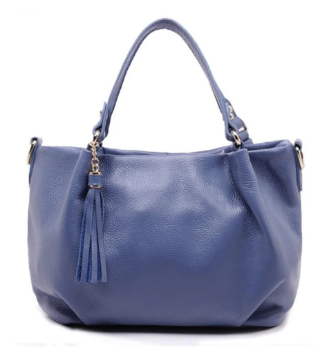 Texas Leather Handbag - Stylish Women's Bucket Bag (One) - LARUNVIK