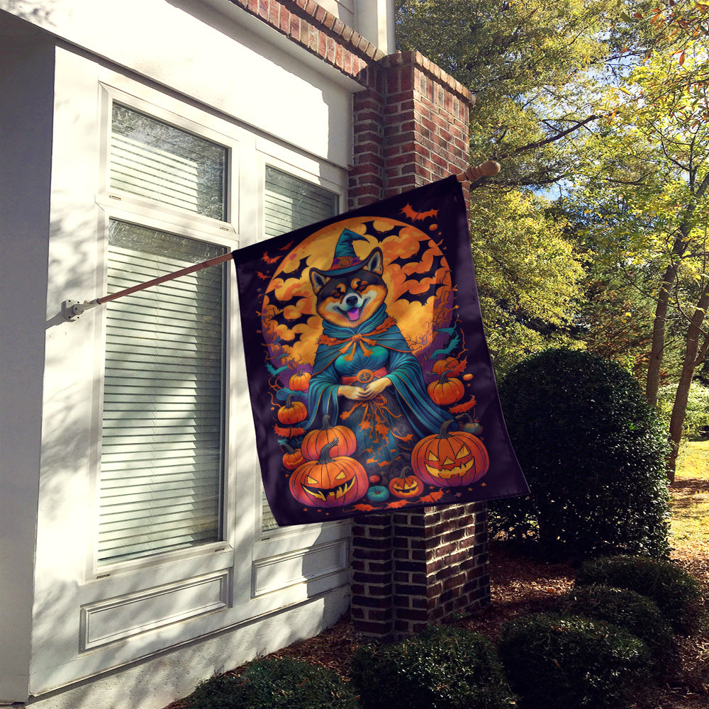 Akita Enchanted Halloween Flag - LARUNVIK
