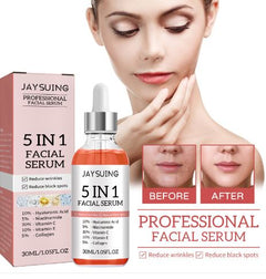 Sérum Anti-Rides Visage – Soin Anti-Âge 5-en-1 Idéal pour Femme