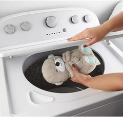 Peluche loutre Sound Machine Soothe 'n Snuggle avec lumières, sons et mouvements de respiration rythmiques pour bébé