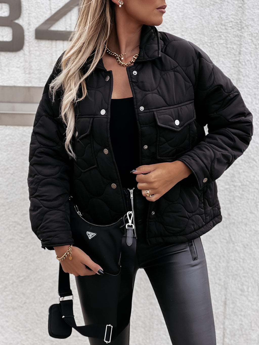 Chic Cotton Comfort Coat