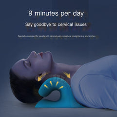 PU Foam Neck Massage Pillow for Spinal Correction