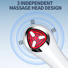 Microcurrent Facial and Neck Color Light Massage Handheld Portable EMS Skin Rejuvenation Eye Beauty Device - LARUNVIK