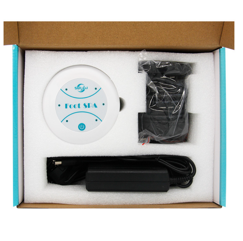 Appareil de massage des pieds ionique compact