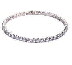 Parure de bracelets de tennis Hip Hop 4.0 Micro Zircon
