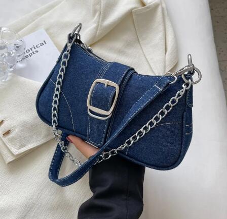 Fashionable Versatile Canvas Underarm Bag (One Piece) - LARUNVIK