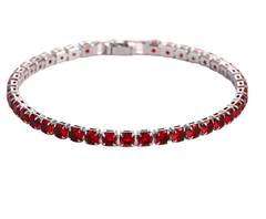Parure de bracelets de tennis Hip Hop 4.0 Micro Zircon