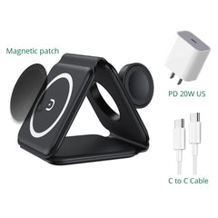 Chargeur sans fil pliable pour Apple