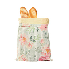 Sac à pain en coton et lin