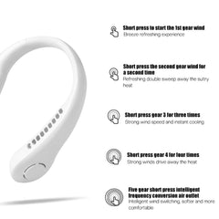 Ventilateur de cou suspendu sans pales
