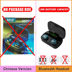 Écouteurs compatibles Bluetooth M11