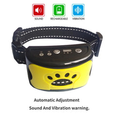 Collier de dressage anti-aboiement ultrasonique pour chien