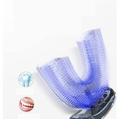 Brosse à dents électrique ultrasonique en forme de U