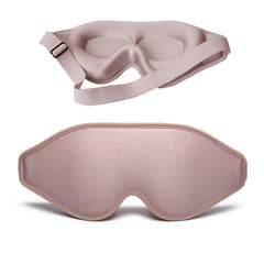 Masque de sommeil 3D en mousse à mémoire de forme naturelle pour plus de confort