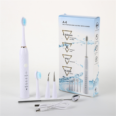 Electric Sonic Toothbrush Set with Multiple Brush Heads