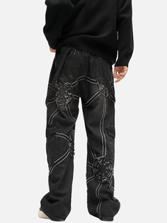 Pantalon en jean Spider