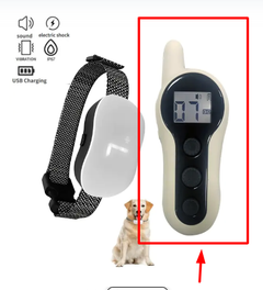 Collier de dressage anti-aboiement ultrasonique pour chien