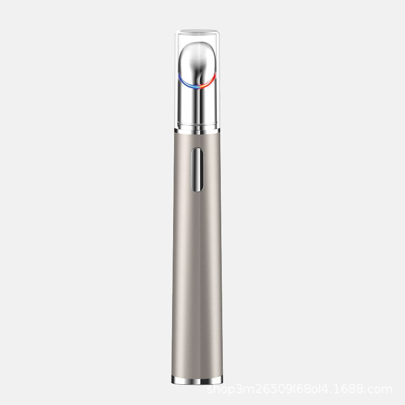 Electric Eye Massager with Cream Infusion, Lifting Firming, Fine Line Reduction, Ion Light Therapy, Beauty Eye Pen - LARUNVIK