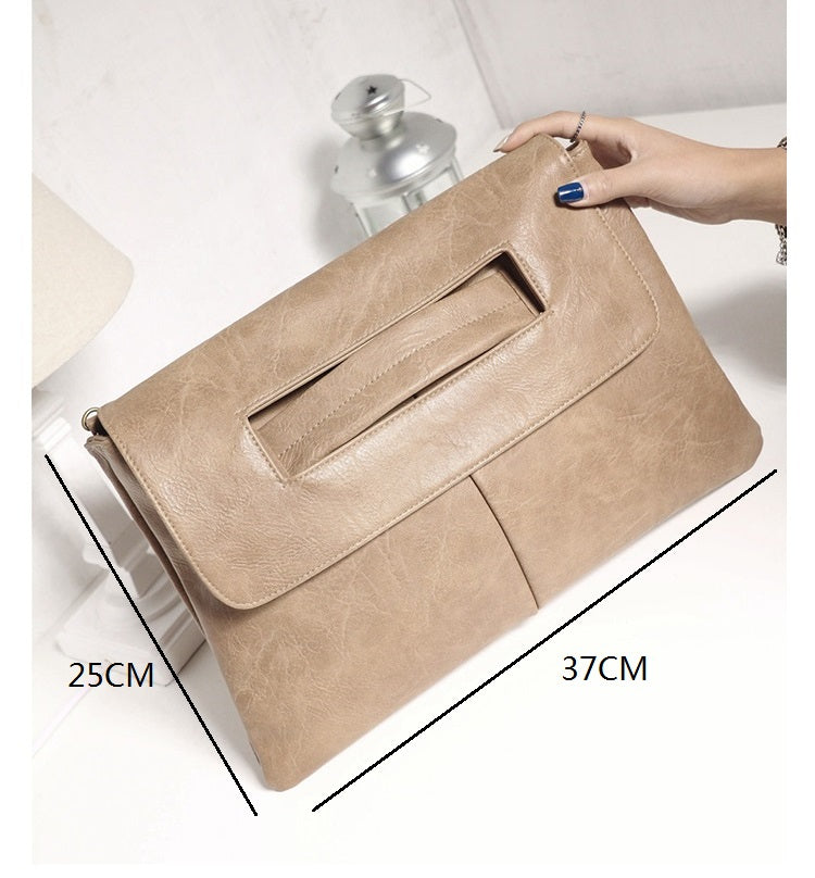 PU Leather Crossbody Clutch Bag for Women - LARUNVIK