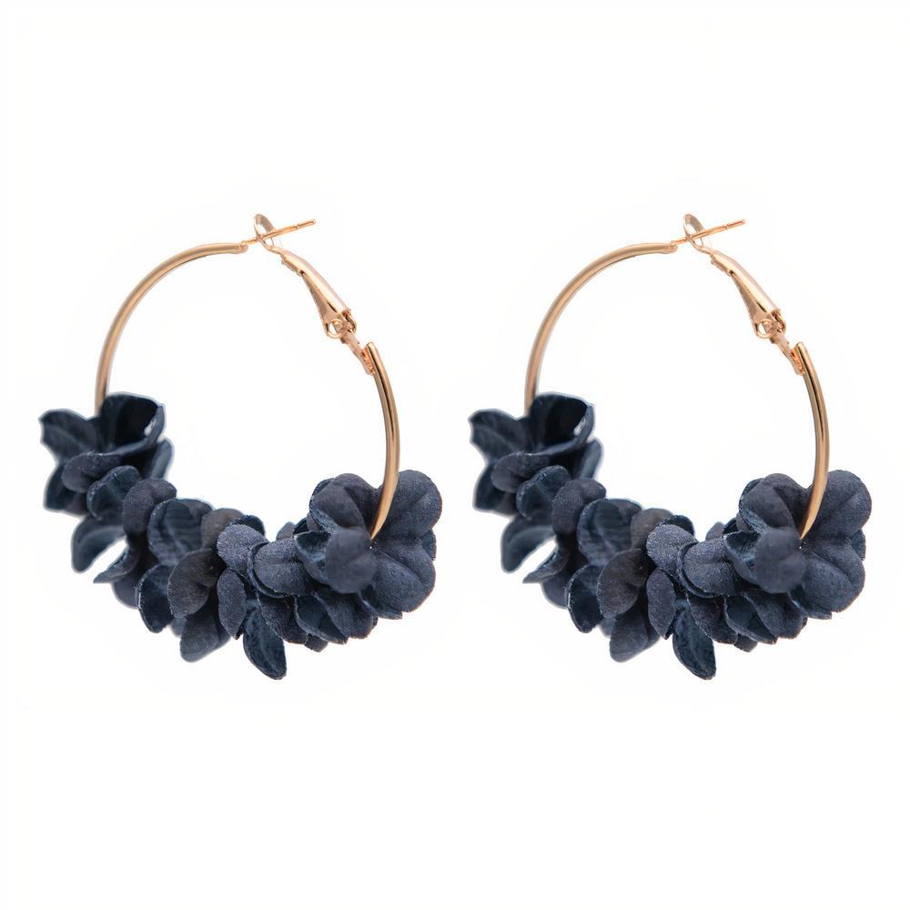 Aussie -Navy Earrings - LARUNVIK