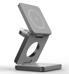 Chargeur magnétique sans fil trois-en-un