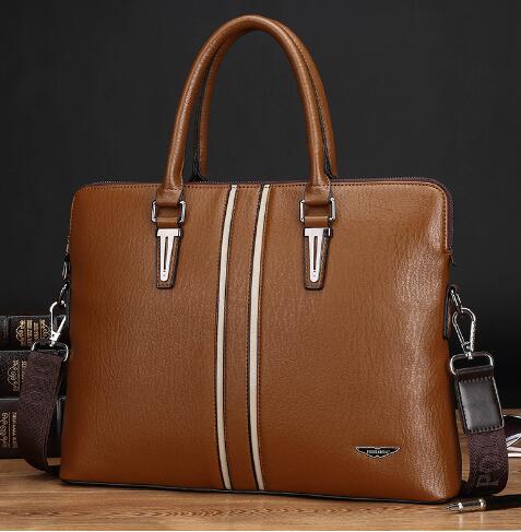 Leather Tote and Crossbody Bag - LARUNVIK