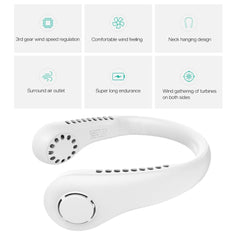 Ventilateur de cou suspendu sans pales