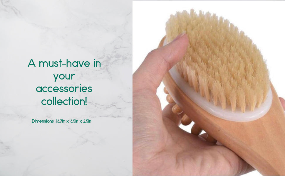 Bath & Body Massage Brush - LARUNVIK