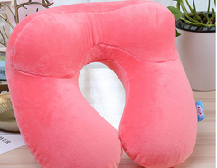 Inflatable U-Shaped Travel Pillow