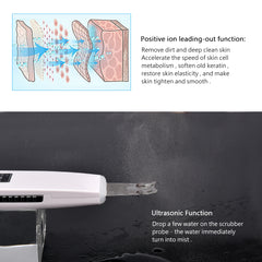 Ultrasonic Facial Cleanser with Pore Vacuum Device