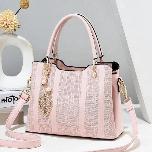 Leather Moon Bag - 2024 Stylish Simple Shoulder Bag (One Piece) - LARUNVIK