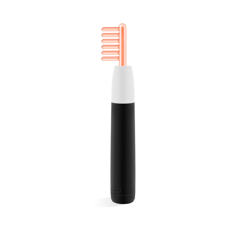 High-Frequency Electrotherapy Wand 4-in-1 Electrotherapy Device Facial Care Comb Rechargeable - LARUNVIK
