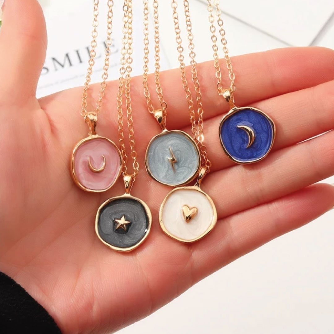 Astral Necklace Navy - LARUNVIK