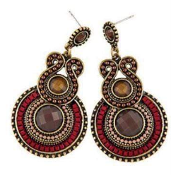 Cameron Earrings -White - LARUNVIK
