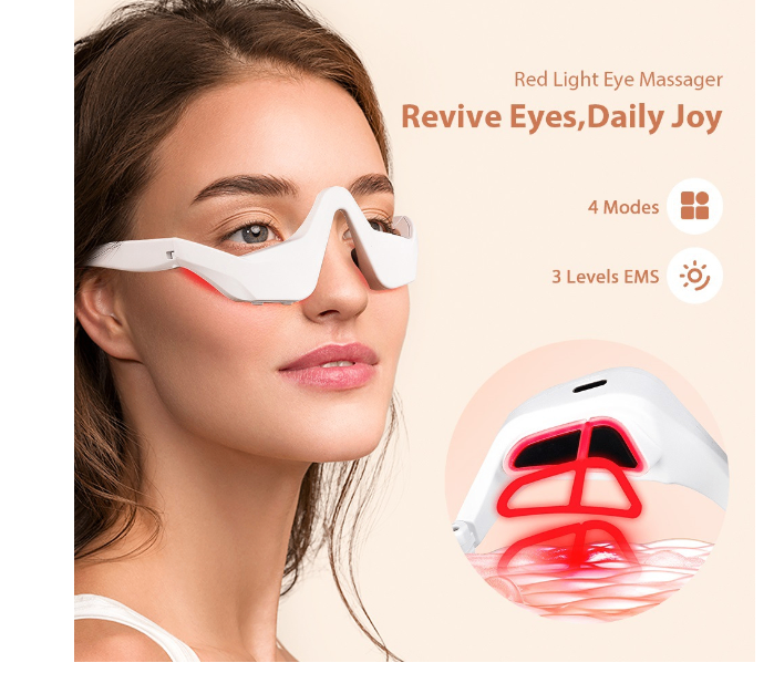 EMS Eye Care Device with Microcurrent and Red Light - LARUNVIK