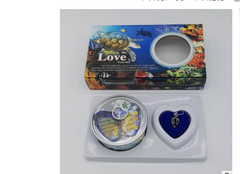 Boîte cadeau à bijoux en perles avec collier en perles d'eau douce