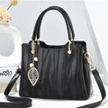 Leather Moon Bag - 2024 Stylish Simple Shoulder Bag (One Piece) - LARUNVIK