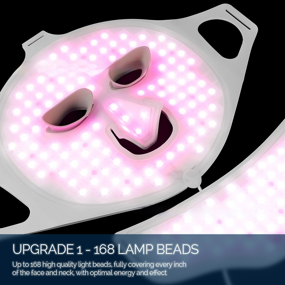 7-Color LED Silicone Face Mask – Skin Rejuvenation & Acne Treatment - LARUNVIK